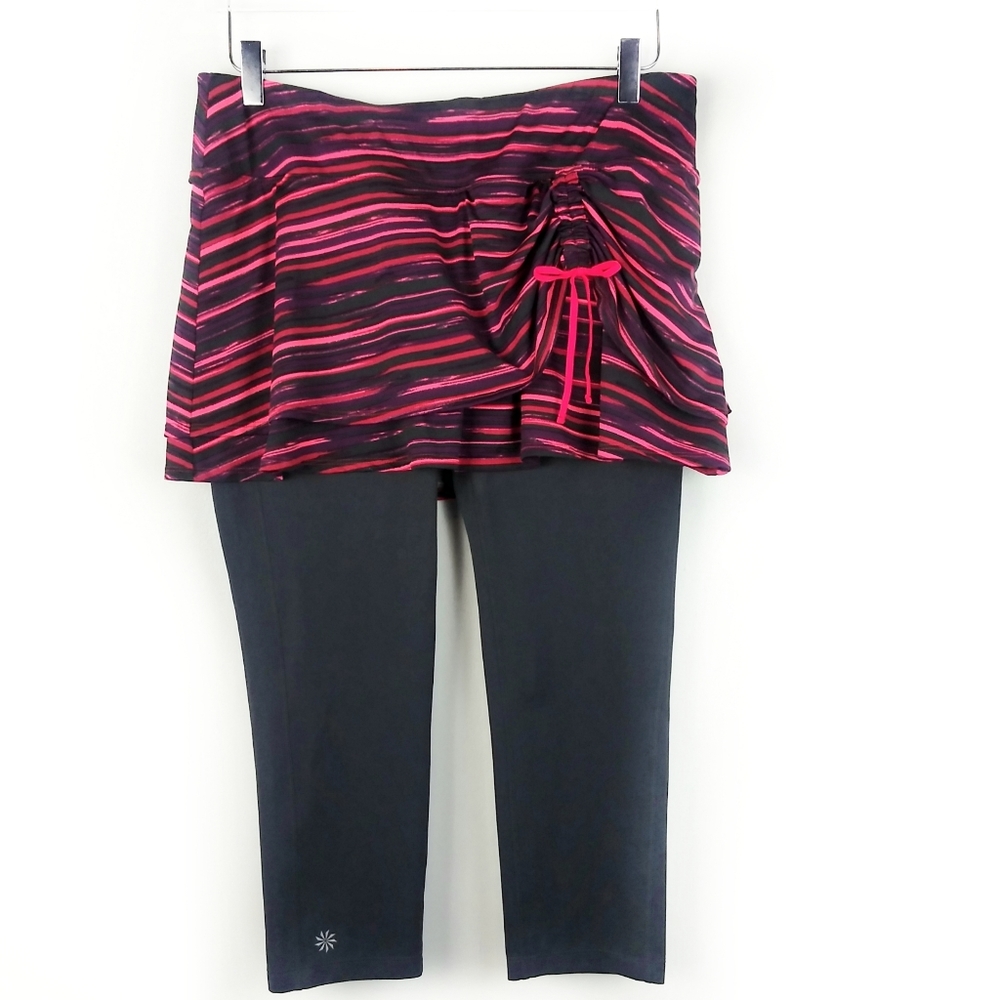 Athleta skirted cropped leggings